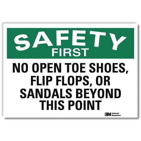 Safety Decal, Reflctv Vinyl, 10inHx14inW