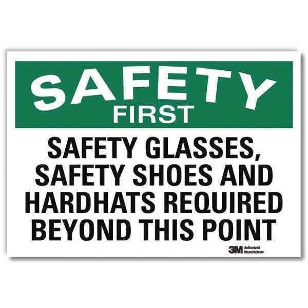 Safety Decal, Reflctv Vinyl, 10inHx14inW, U7-1242-RD_14X10