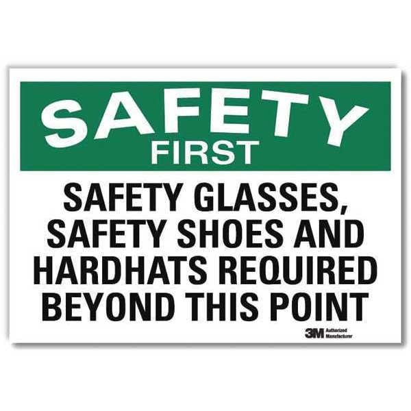 Safety Decal, Reflective Vinyl, 5inHx7inW, U7-1242-RD_7X5