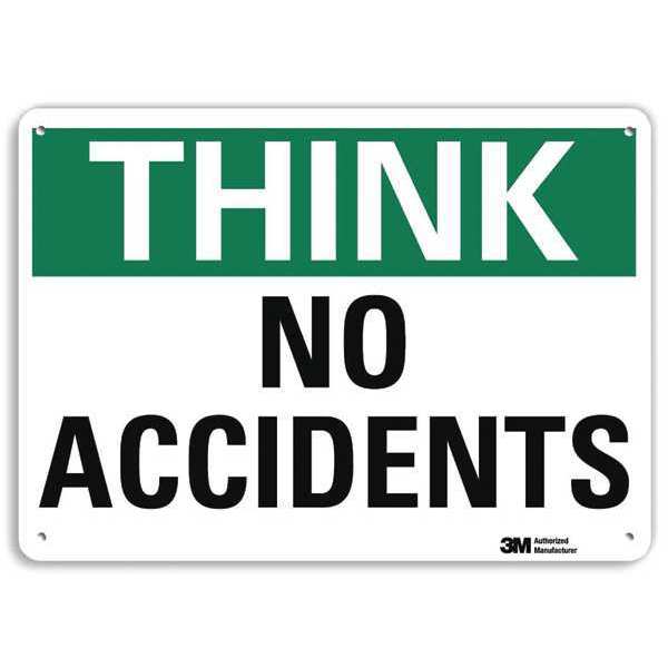 Safety Sign, 7 in Height, 10 in Width, Aluminum, Vertical Rectangle, English, U7-1304-RA_10X7