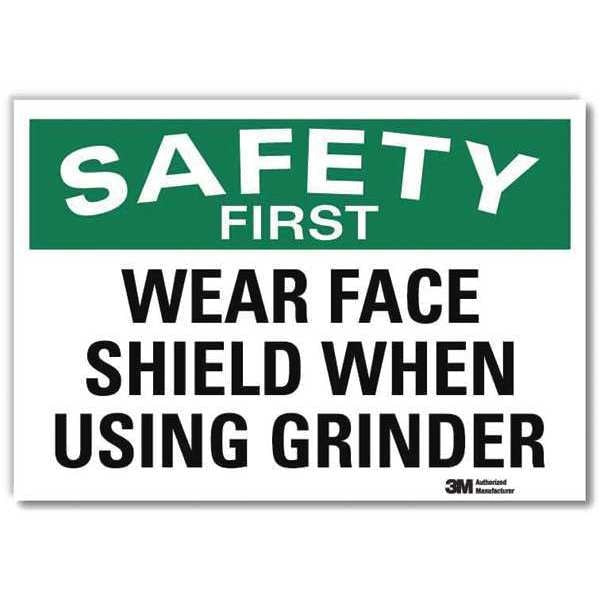 Safety Decal, Reflective Vinyl, 5inHx7inW, U7-1268-RD_7X5