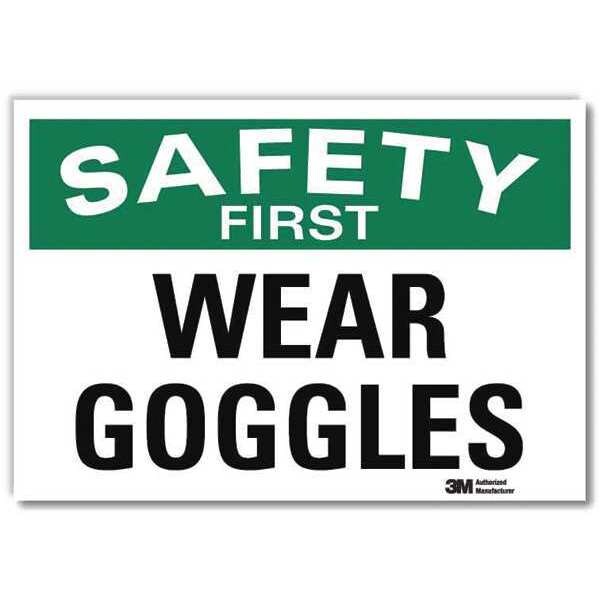 Safety Sign, 10 in H, 14 in W, Reflective Sheeting, Horizontal Rectangle, English, U7-1272-RD_14X10