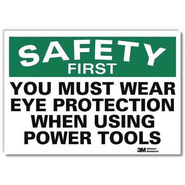 Safety Decal, Reflctv Vinyl, 10inH x 14inW