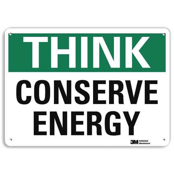 Safety Sign, 7 in Height, 10 in Width, Aluminum, Vertical Rectangle, English, U7-1289-RA_10X7
