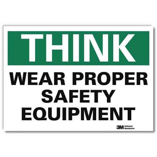 Safety Decal, Reflective Vinyl, 7inHx10inW, U7-1349-RD_10X7