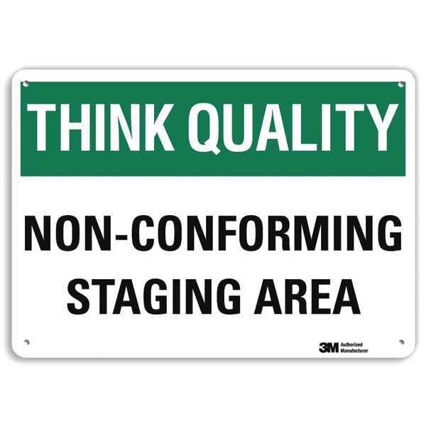Safety Sign, 7 in Height, 10 in Width, Aluminum, Vertical Rectangle, English, U7-1317-RA_10X7
