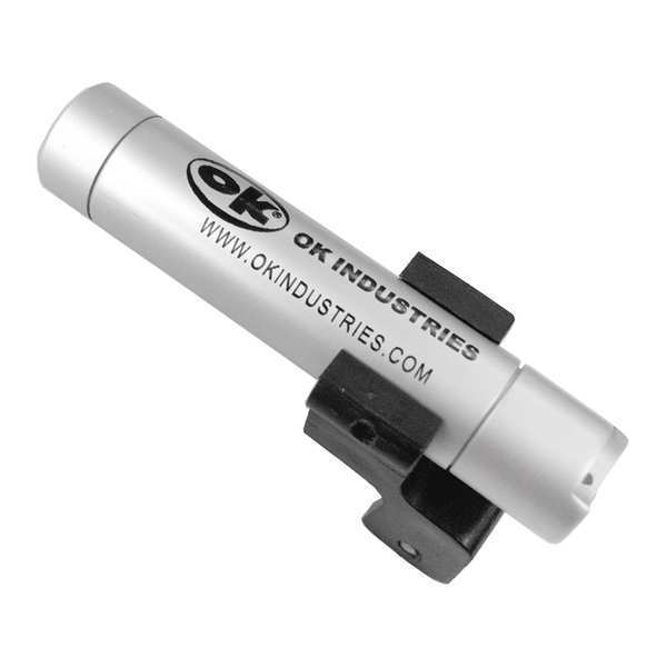 Industrial Mini Flashlight, LED, Silver, Lamp Type: Led