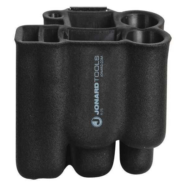 Black Plastic 7 Pockets