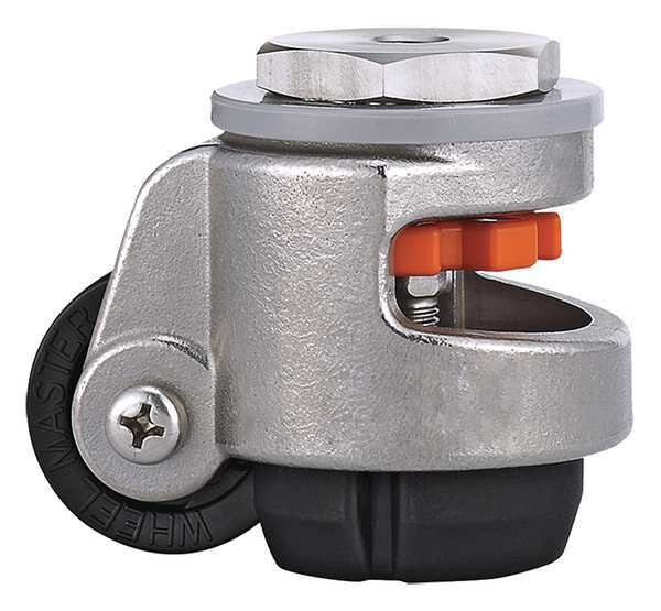 Leveling Caster, Nylon, 2 in., 1100 lb.