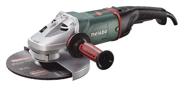 Angle Grinder, 9'', 15 A, 6600 RPM, 120VAC