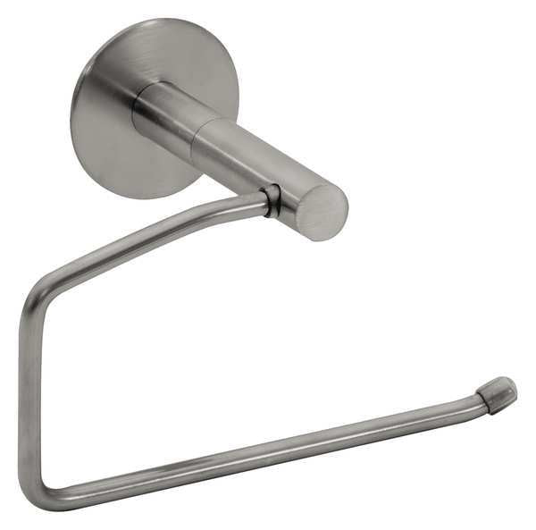 Toilet Paper Holder, Satin Nickel, 4in. L