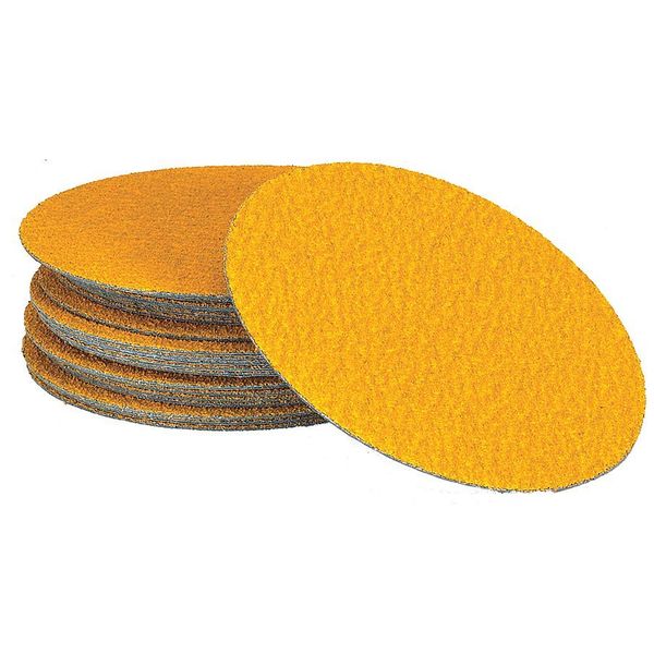 PSA Sanding Disc, 24 Grit, 5 in. dia.