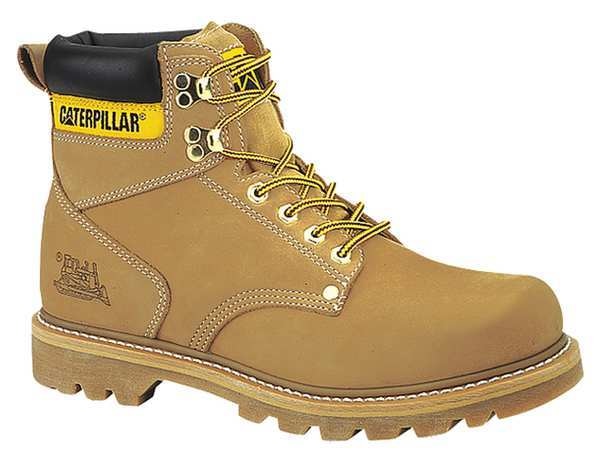 Size 7-1/2 Men's 6 in Work Boot Steel Work Boot, Wheat