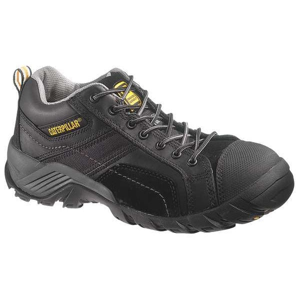 Work Boots, Composite, Men, 9.5, M, Black, PR