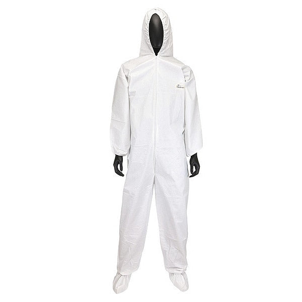 3XL, White, Zipper