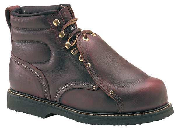 Size 7D Men's 6 in Work Boot Steel Work Boot, Brown