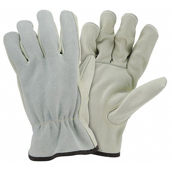 Leathr Palm Gloves, 2XL, Beige, Select, PK12