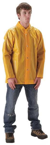 Rain Jacket, M, Polyurethane/Nylon