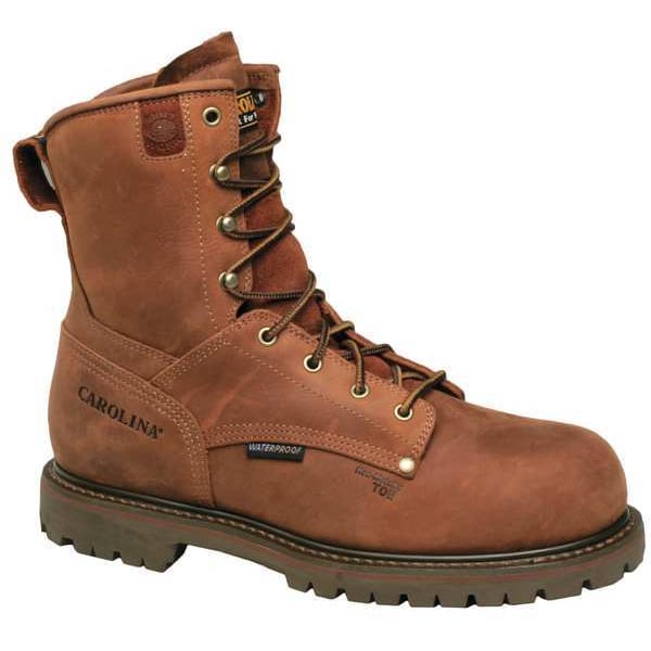 Work Boots, Mens, 11, E, Lea. Midso., 8inH, PR