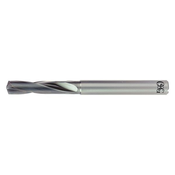 Screw Machine Drill Bit, 6.00 mm Size, 140  Degrees Point Angle, Solid Carbide, WXS Finish