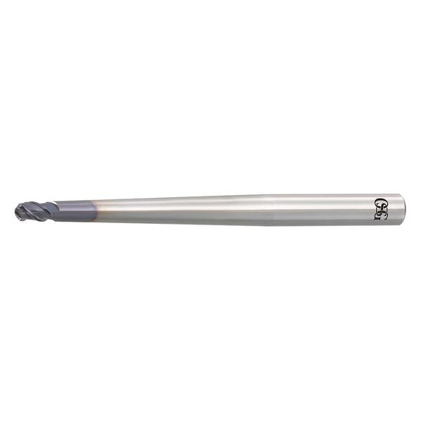 Carbide End Mill, 2.00mm dia, 3.00mm Cut L
