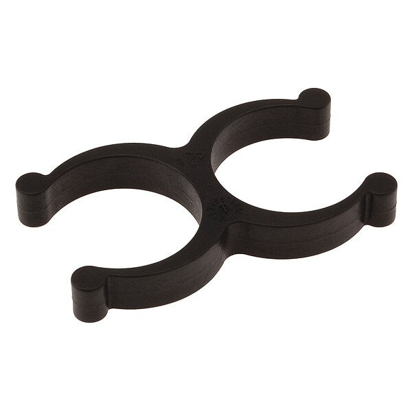 Clip, Grip, Hose, 1.50id, Dbl, Blk Pyp