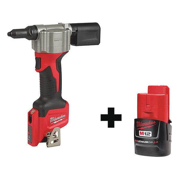 Cordless Rivet Tool, Battery Included, 12V