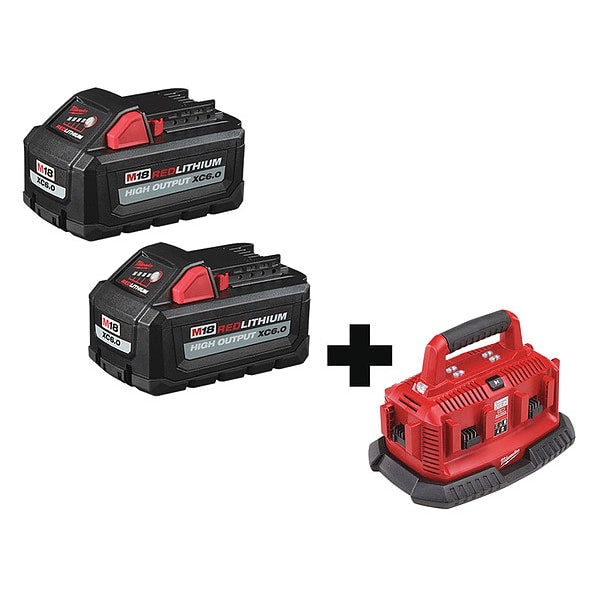 Battery, 18V, Battery Charger Included