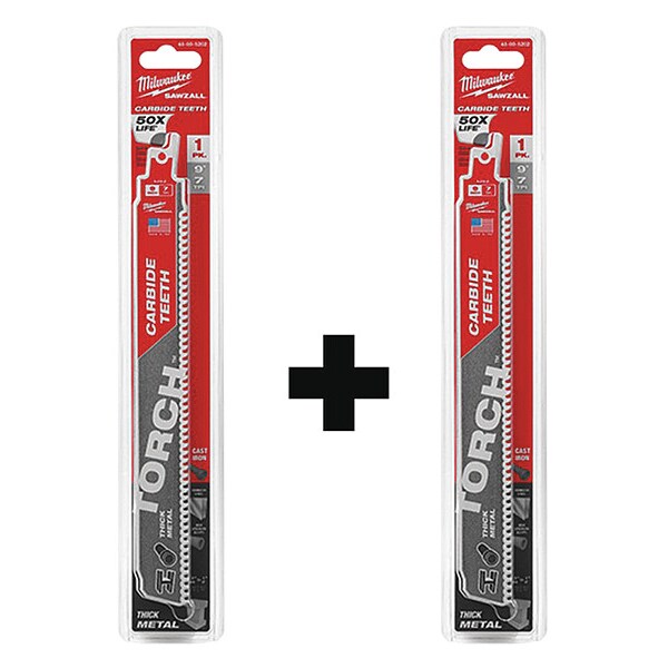 Reciprocating Saw Blade Set, Thick Metal