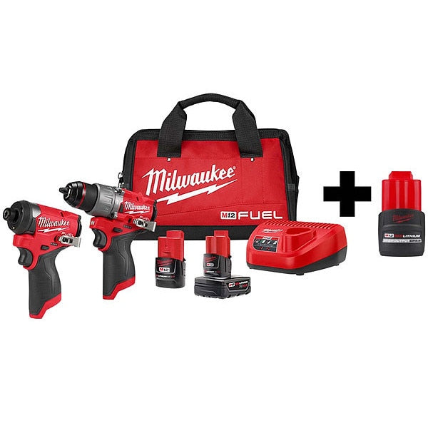 M12 FUEL 2-Tool Kit, M12 CP2.5 Battery
