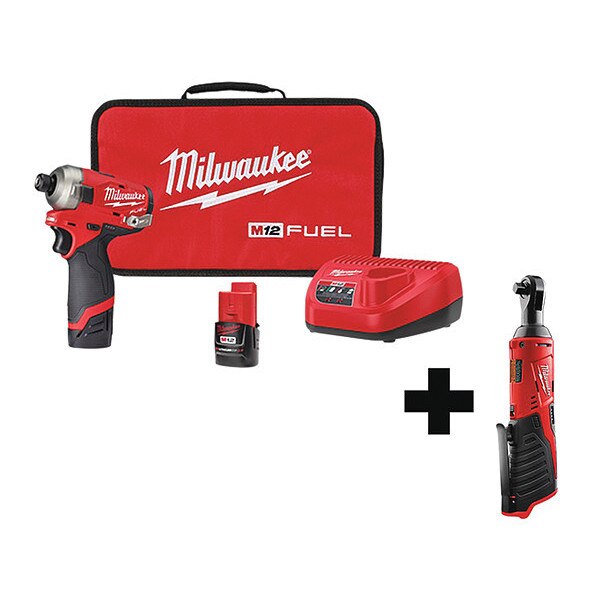 Cordless Impact Driver Kit, 1/4