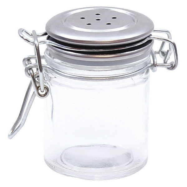 Rsealble Salt Pppr Shkr, SS Clp Top, 1.5OZ