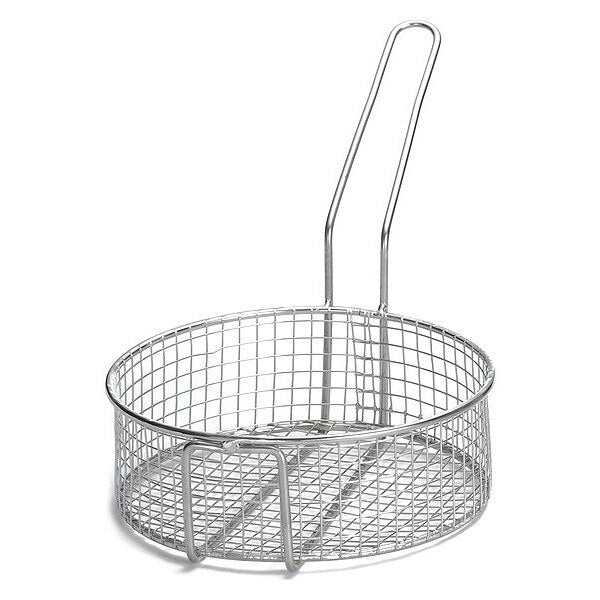 Round Cooking Basket, S/S, 10.5