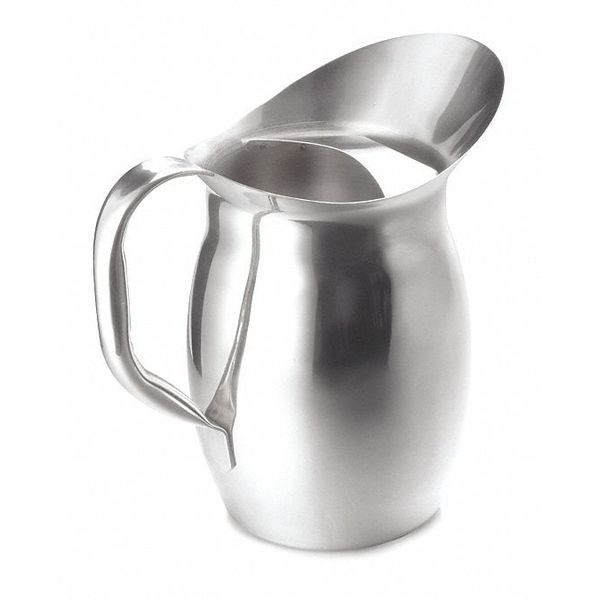 Bell SS Water Pitcher, Ice Guard, Mr, 2 Qt