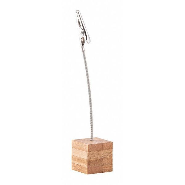 Bamboo Base Metal Clip, 5