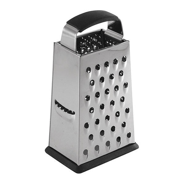 Small Box Grater, 4Side, SS, Non-Slip, 6
