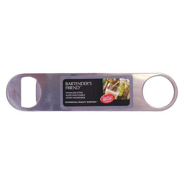 Flat Pocket Bottle Opener, SS, 7
