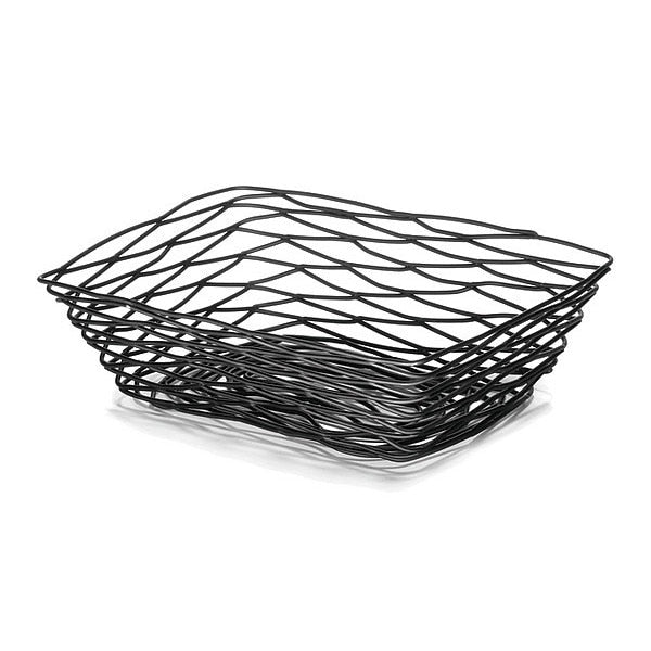 Artisan Rect Basket, Blk, 12