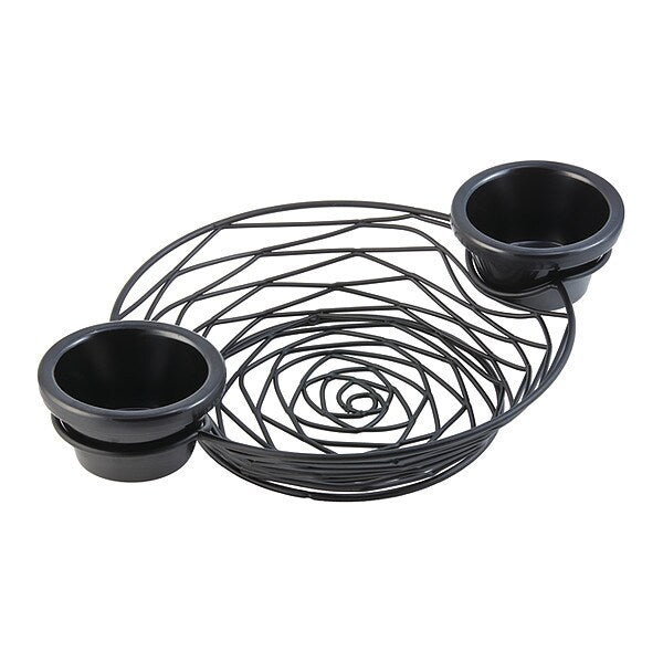 Artsan Rnd Basket W/Rmkn Hldr, 11