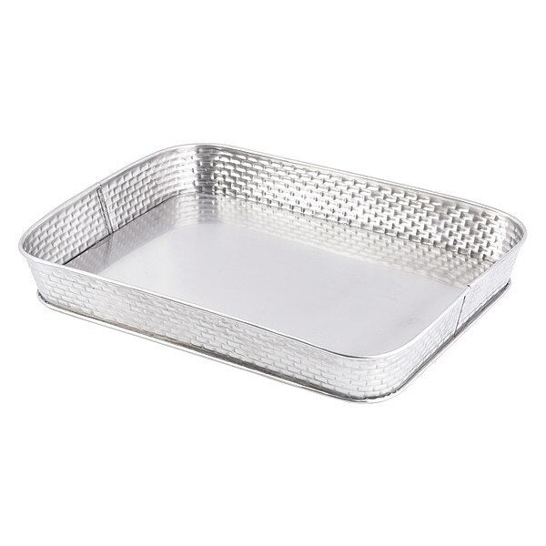 Brkhse Coll, Rect SS Platter, 12