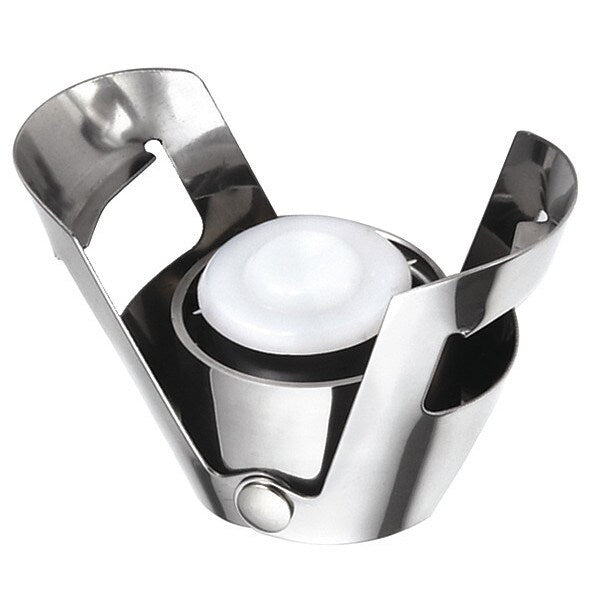 Champagne Bottle Sealer, Stainless Steel