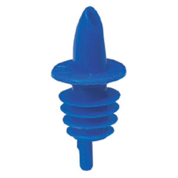 Free Flow Plastic Blue Pourer
