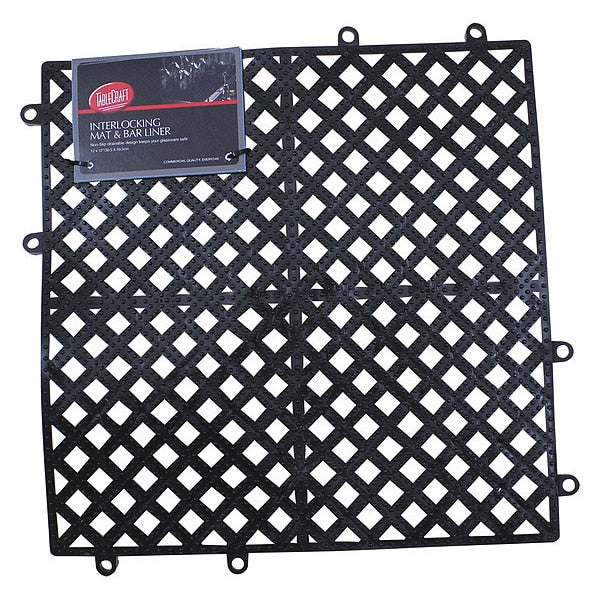 Interlocking Bar Mat/Liner, Blk, 12