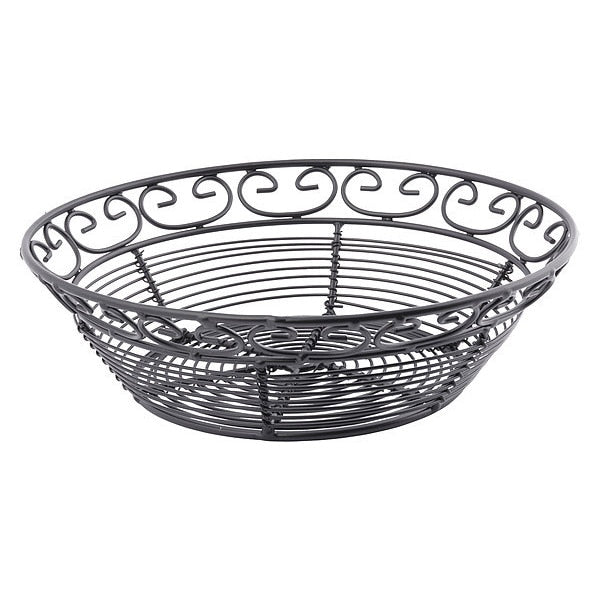 Meditranen Rnd Basket, Blk, 8