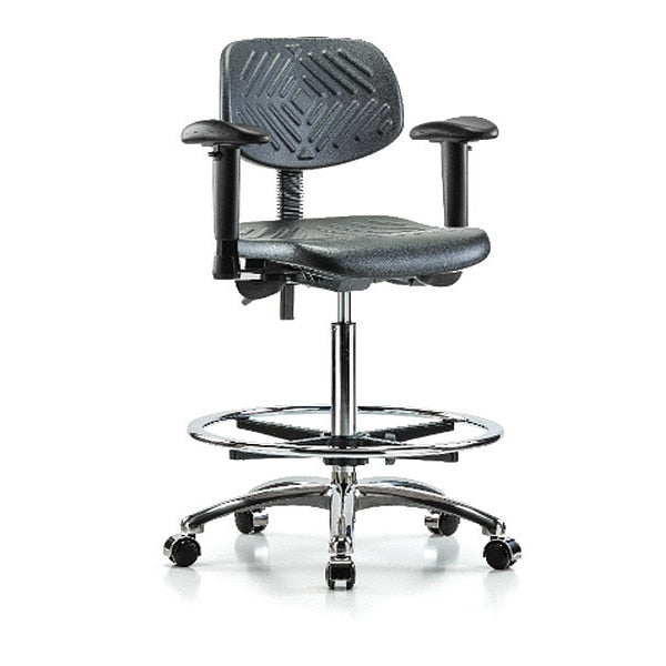 Chair, Poly, Hi Bench, Chr Tilt AA CF Cast