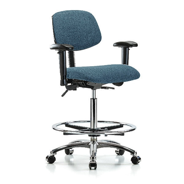 High Bench Chair, Fabric, 26