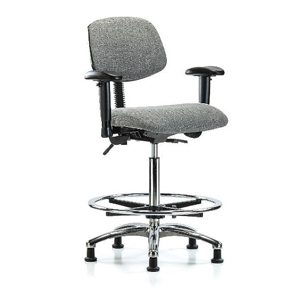 High Bench Chair, Fabric, 26