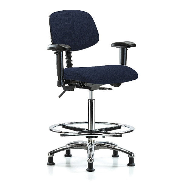 High Bench Chair, Fabric, 26