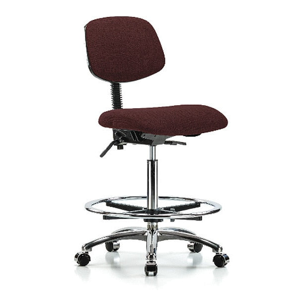 Chair, Fab, Hi Bench, Chr Tilt CF Cast, Bur