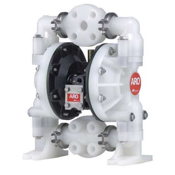 AirOprDiaphPmp, Flange, TPV/PP, 1/4in, 48gpm